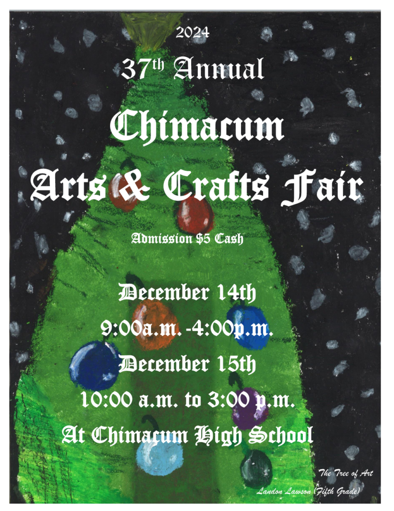 37th Annual Chimacum Arts & Crafts Poster