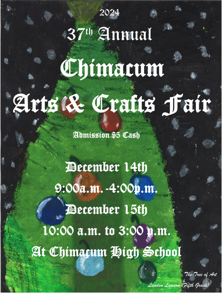 37th Annual Chimacum Arts & Crafts Poster